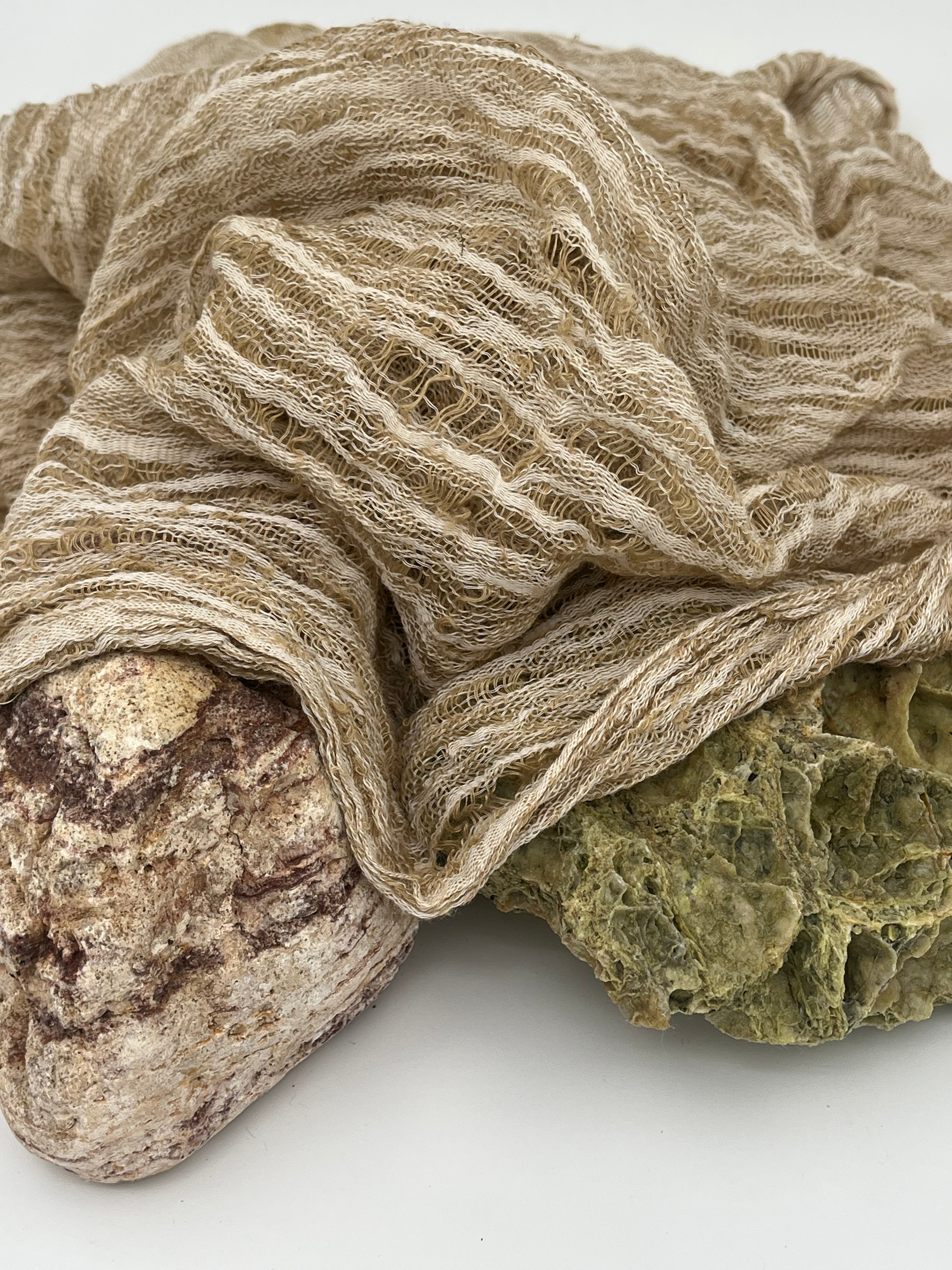 Camel Textured Linen Fabric By The Yard Natural Fabrics.