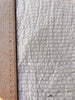 Ecru Cotton Linen Fabric By The Meter, Neutral Undyed Pin Stripes.