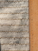 Beige Striped Neutral Organic Cotton Fabric By The Meter.