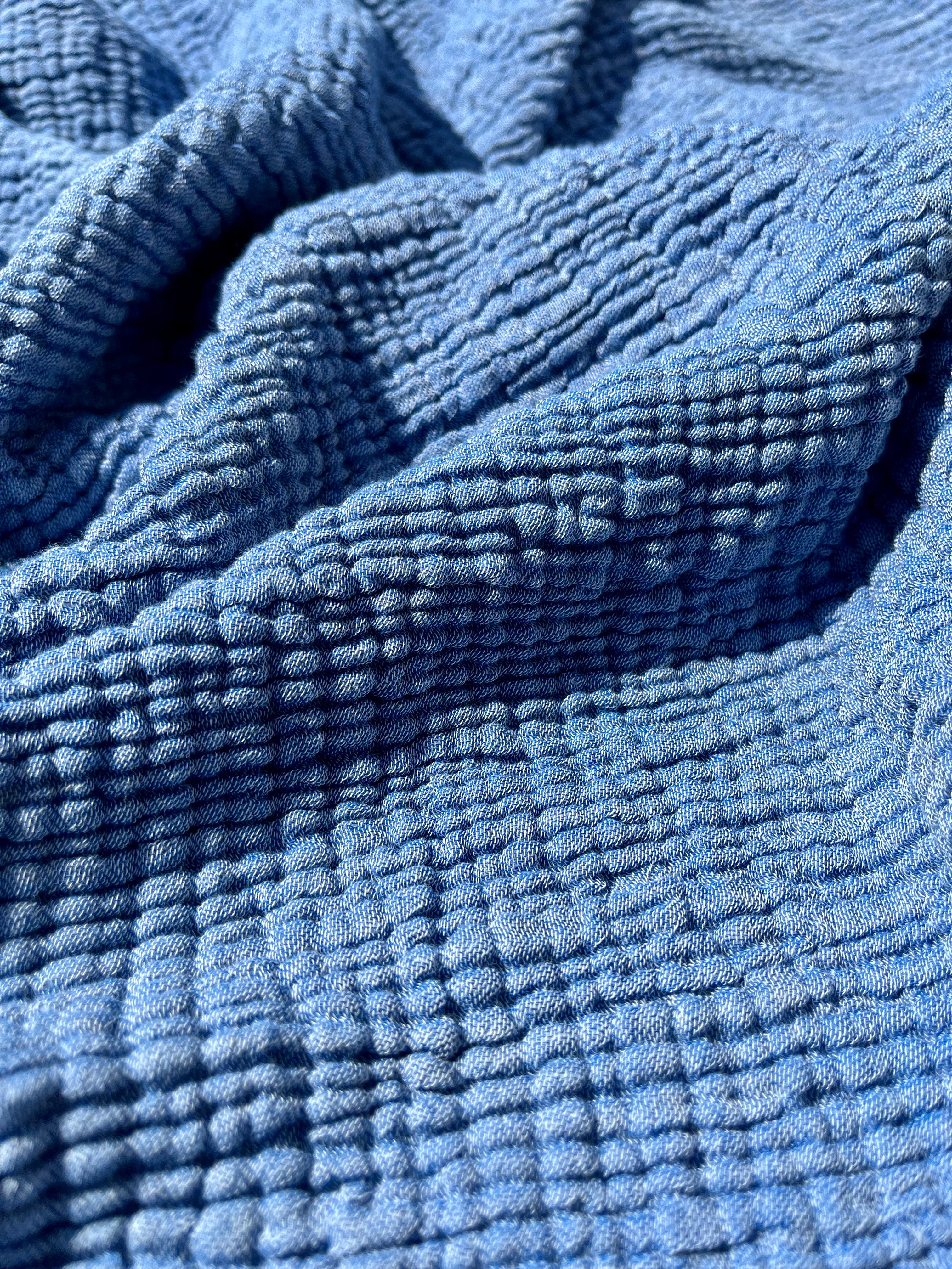 Tissu mousseline par cour - Tissu mousseline biologique - Mousseline de coton pour bébé - Tissu gaze 4 couches par mètre, 180 CM DE LARGEUR. Couverture nouveau-né.
