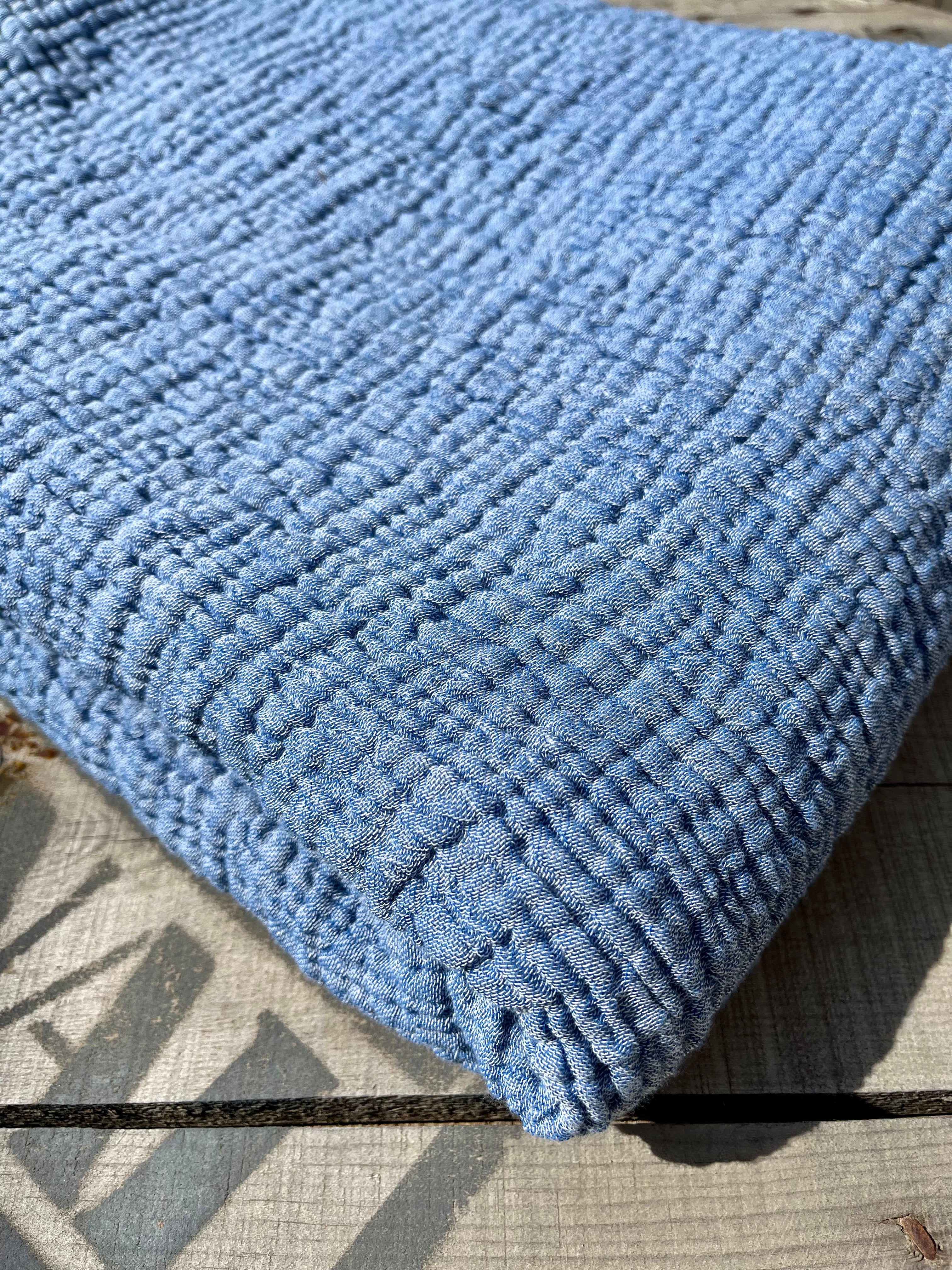 Tissu mousseline par cour - Tissu mousseline biologique - Mousseline de coton pour bébé - Tissu gaze 4 couches par mètre, 180 CM DE LARGEUR. Couverture nouveau-né.