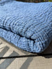 Tissu mousseline par cour - Tissu mousseline biologique - Mousseline de coton pour bébé - Tissu gaze 4 couches par mètre, 180 CM DE LARGEUR. Couverture nouveau-né.