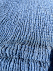 Tissu mousseline par cour - Tissu mousseline biologique - Mousseline de coton pour bébé - Tissu gaze 4 couches par mètre, 180 CM DE LARGEUR. Couverture nouveau-né.