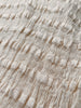 Neutral Textured Cotton Stretchy Crinkle Fabric.