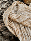 Camel Textured Linen Fabric By The Yard Natural Fabrics.