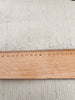 Neutral Stretchy Crinkle Cotton Fabric, Textured Surface Silver Glitter Stripes.