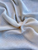Check Weave Sheer Neutral Organic Cotton Fabric By The Meter.