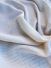 Check Weave Sheer Neutral Organic Cotton Fabric By The Meter.