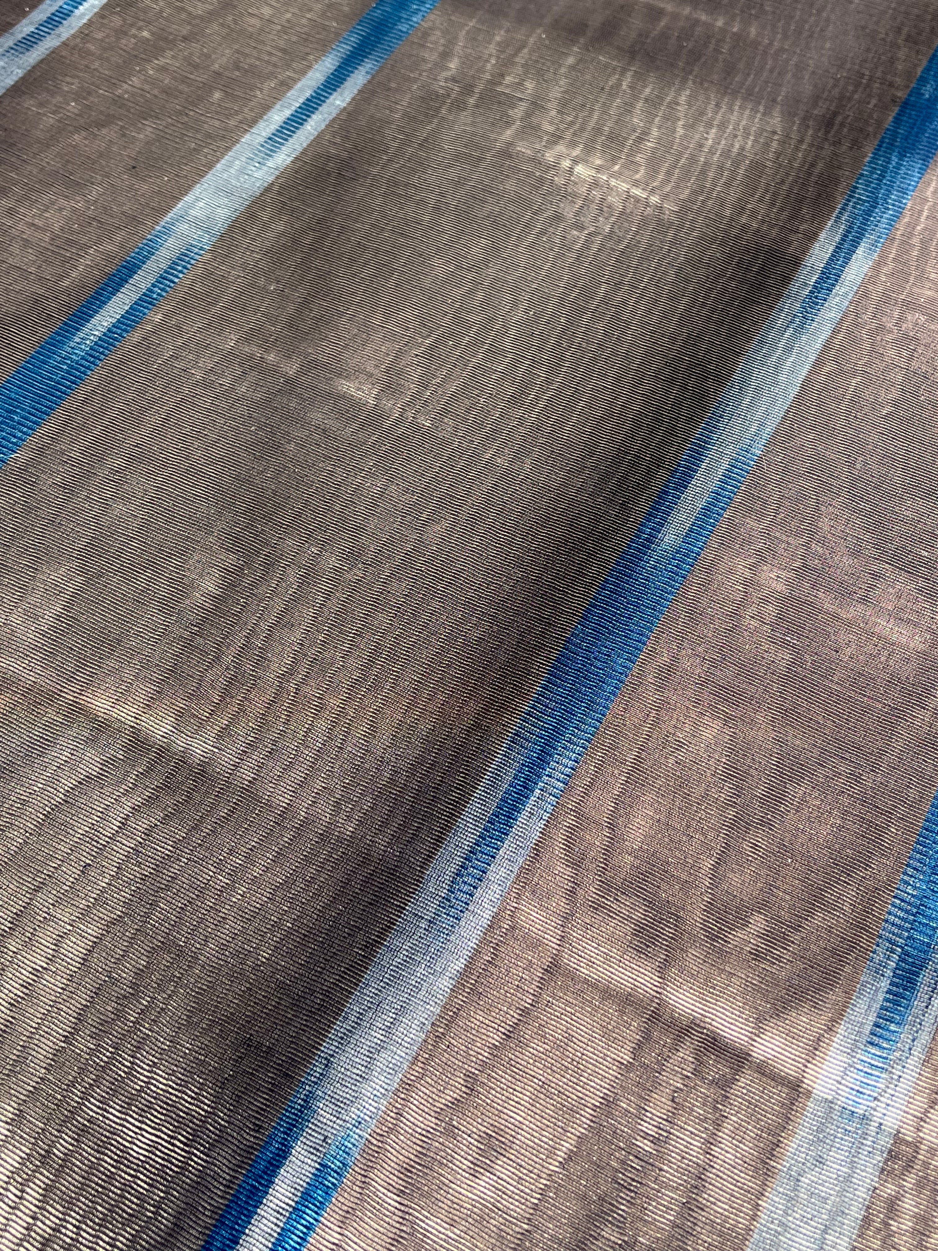 Osmanlı Başlıklı İkat Yeşil Çizgili Lüks İpek Döşeme, Ev Tekstili İç Mekan Kumaşları: Yastık Kılıfları, Kimono Esintili Tasarımlar, Filigran Desenleri.