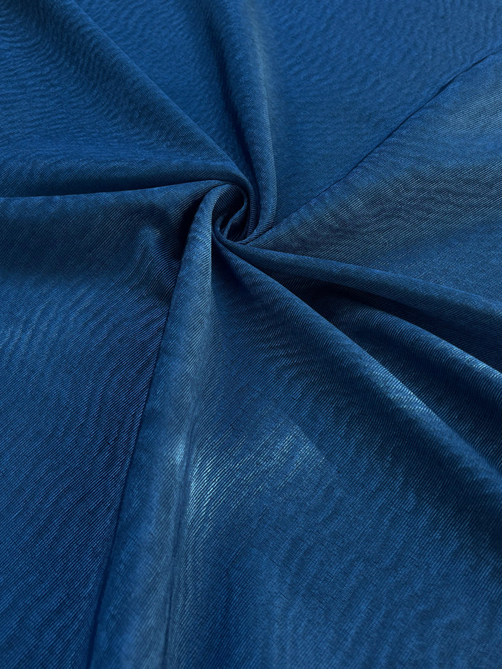 Blue Luxurious Silk Upholstery For Ottoman Headboard, Home Textile Interior Fabrics  /78 cm width