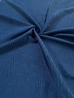 Blue Luxurious Silk Upholstery For Ottoman Headboard, Home Textile Interior Fabrics  /78 cm width