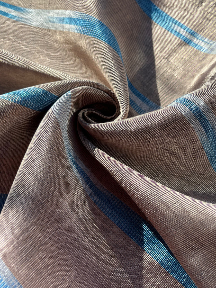 Osmanlı Başlıklı İkat Yeşil Çizgili Lüks İpek Döşeme, Ev Tekstili İç Mekan Kumaşları: Yastık Kılıfları, Kimono Esintili Tasarımlar, Filigran Desenleri.