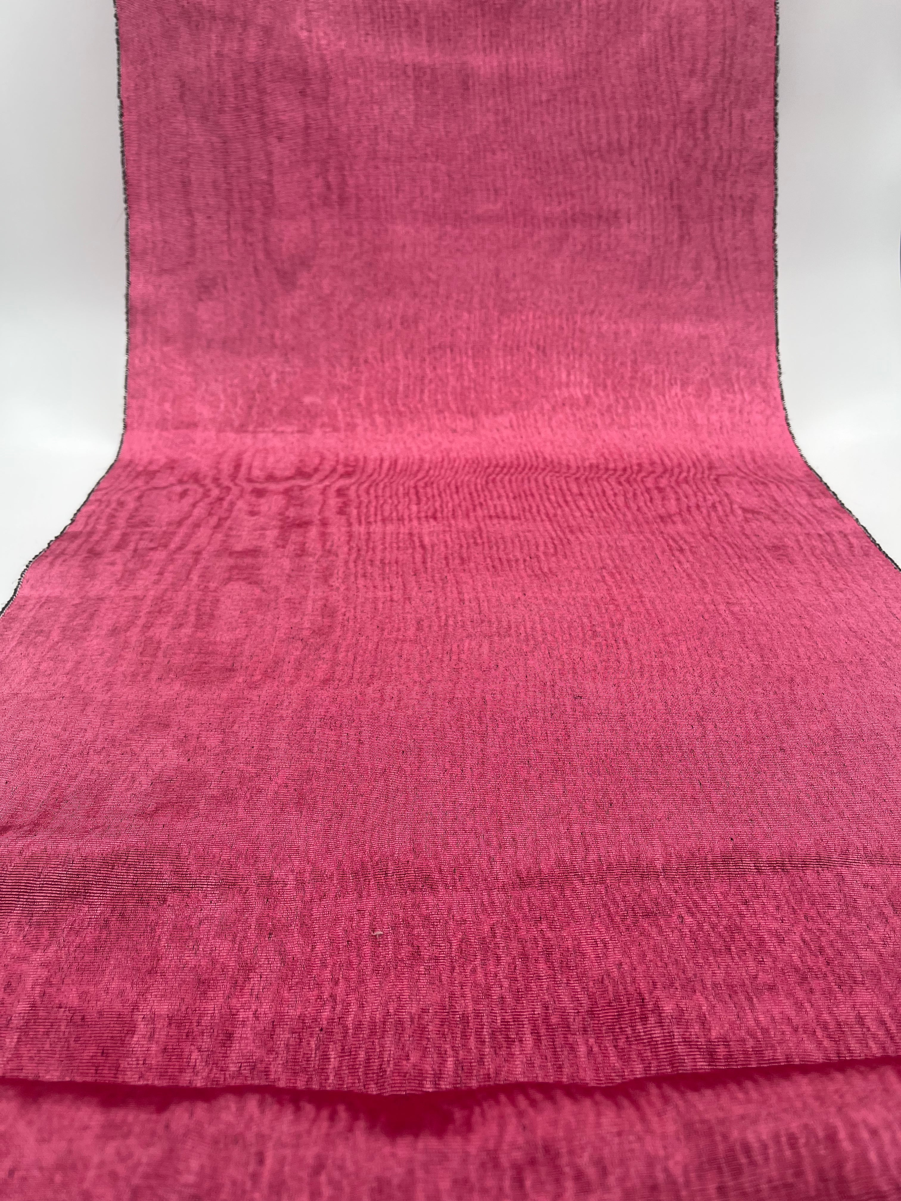 Pink Silk Fabric, Moire Silk Fabric, Silk By The Yard. Watermark Patte ...