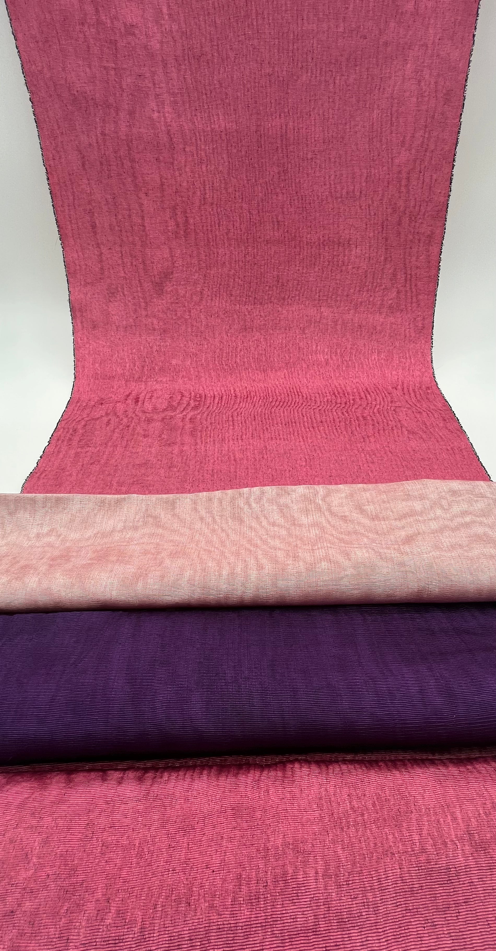 Pink Silk Fabric, Moire Silk Fabric, Silk By The Yard. Watermark Patte ...