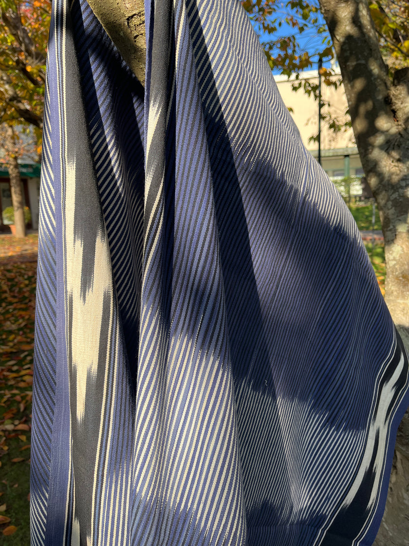 İndigo Kumaş, Japon Kumaş, Shibori Kumaş, İkat Kumaş, İndigo, İkat, Sashiko Kumaş, İndigo Mavi Kumaş, İndigo Boyalı Kumaş, Pamuk.