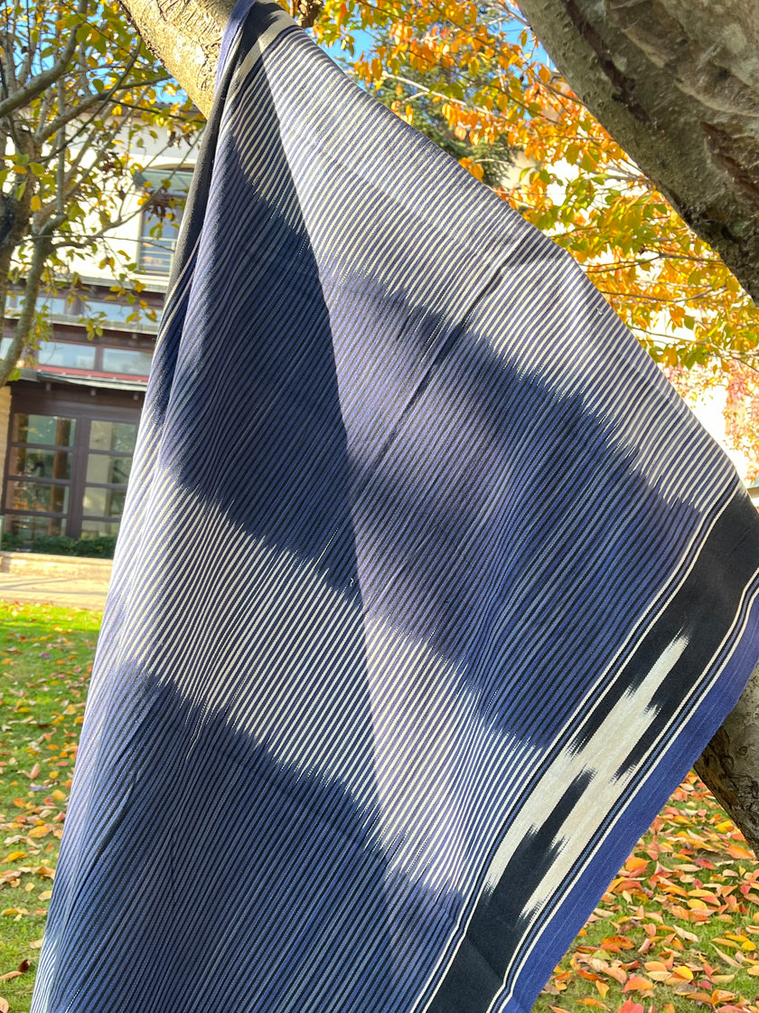 İndigo Kumaş, Japon Kumaş, Shibori Kumaş, İkat Kumaş, İndigo, İkat, Sashiko Kumaş, İndigo Mavi Kumaş, İndigo Boyalı Kumaş, Pamuk.