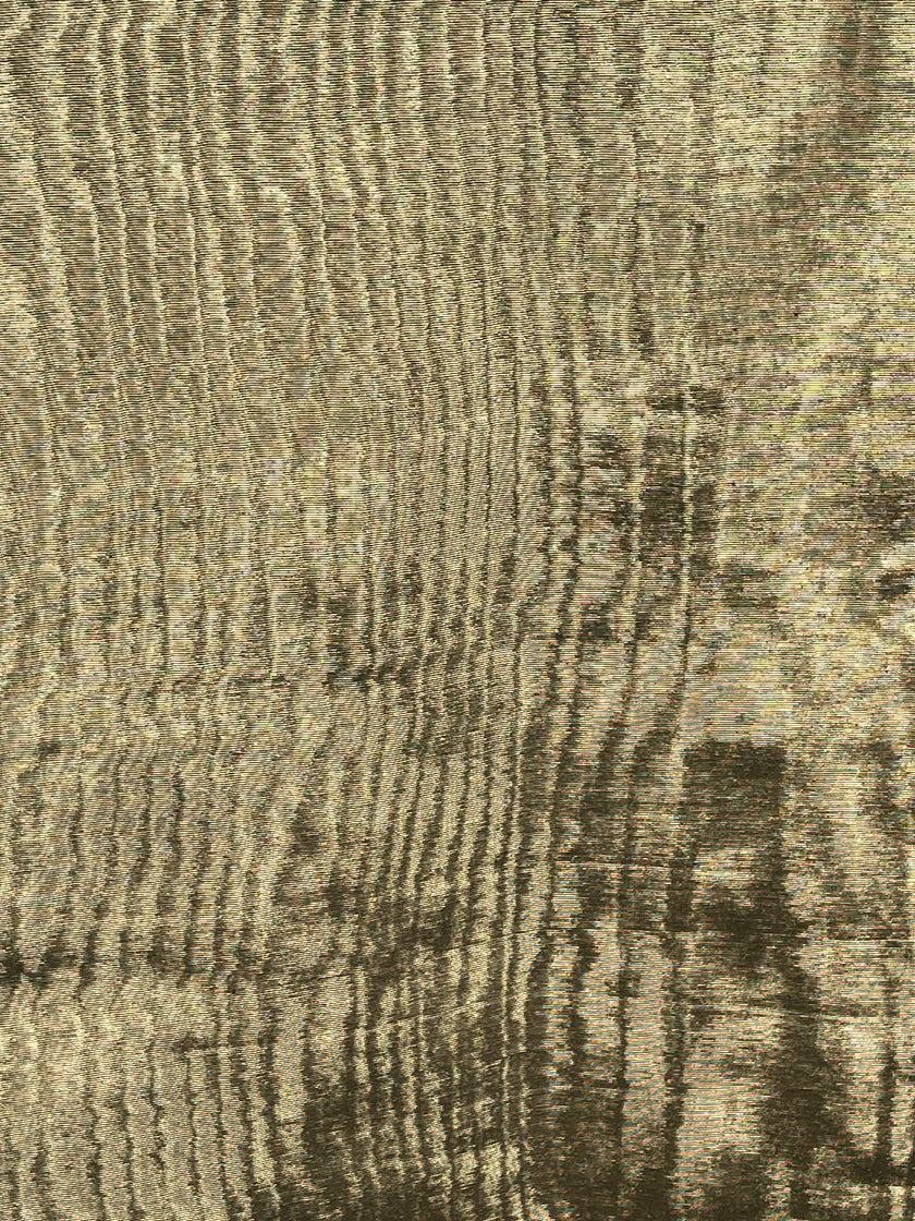 Rembourrage luxueux en soie à rayures vertes Ikat pour tête de lit ottoman, tissus d'intérieur pour textiles de maison : housses d'oreiller, motifs inspirés du kimono, motifs en filigrane.