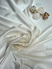 Bridal White Satin Pure Silk, Silk By The Yard.