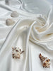 Bridal White Satin Pure Silk, Silk By The Yard.