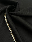 Black Silk, Silk By The Yard, Natural Silk,Crinkle Silk, Plaid Silk, Textured Silk.