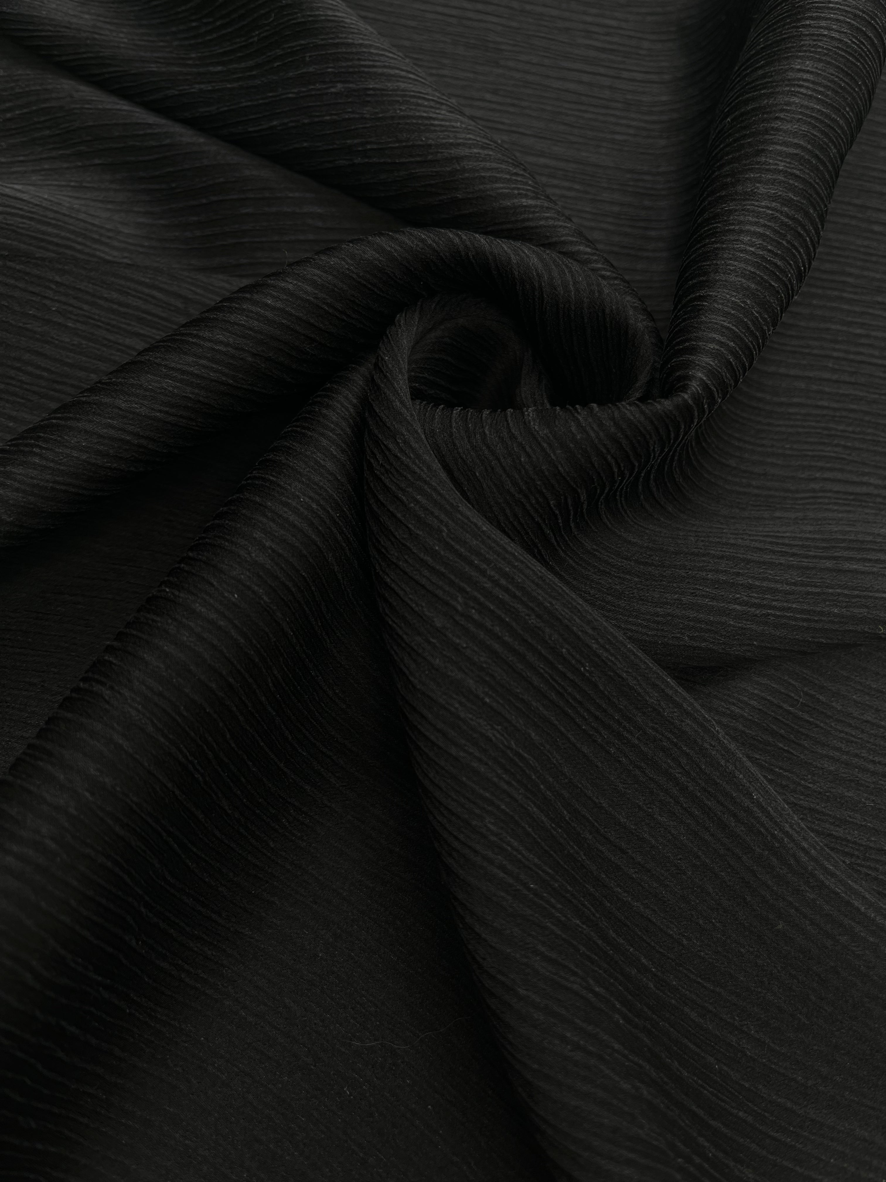 Black Silk, Silk By The Yard, Natural Silk,Crinkle Silk, Plaid Silk, Textured Silk.