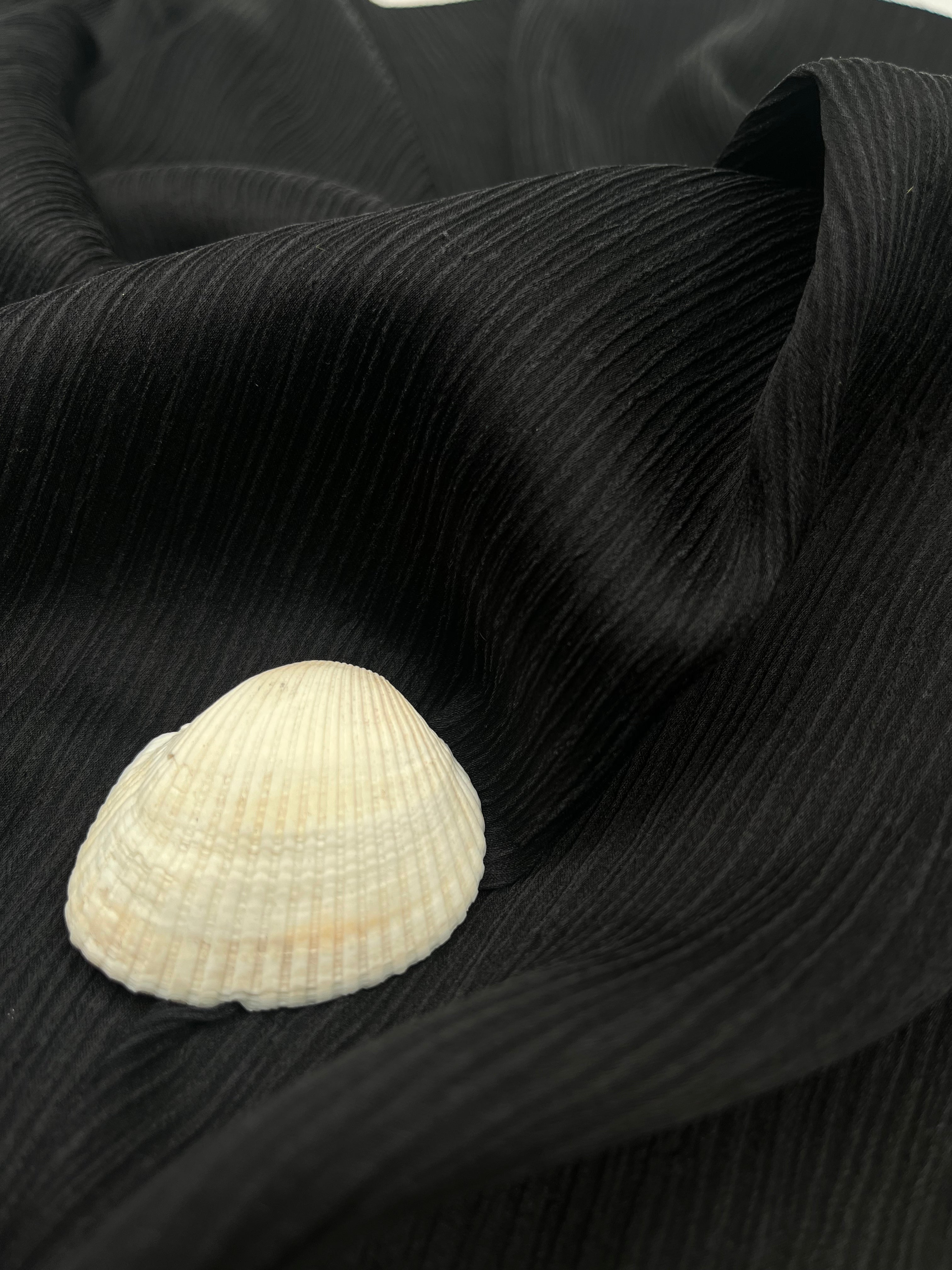 Black Silk, Silk By The Yard, Natural Silk,Crinkle Silk, Plaid Silk, Textured Silk.