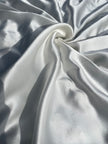 Bridal White Satin Pure Silk, Silk By The Yard.