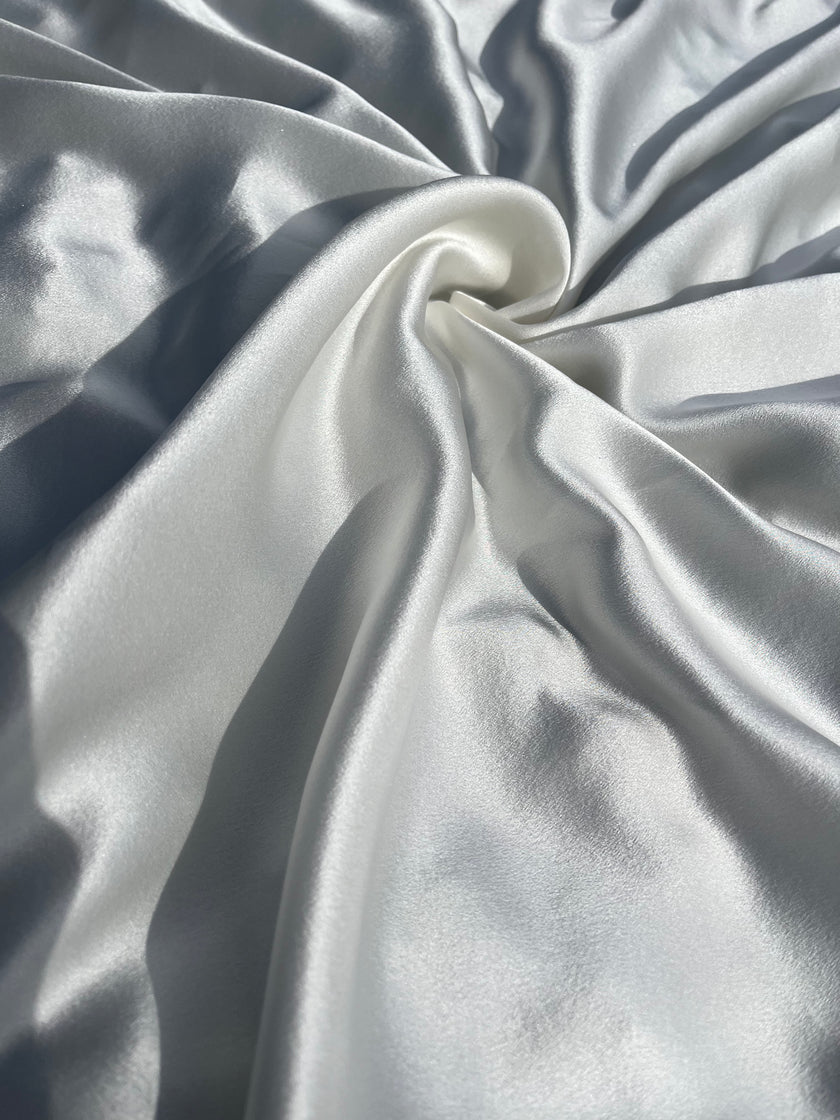 Gelinlik Beyaz Saten Saf İpek, Metre Metre İpek, İpek Şifon, Dut İpeği, İpek Metre, Ağır İpek, Lüks İpek Kumaş.