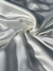 Bridal White Satin Pure Silk, Silk By The Yard.