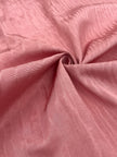 Pastel Pink Silk Moire Fabric, Watermark Pattern.