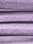 Lilac Pink Silk Moire Fabric, Watermark Pattern Fabric.