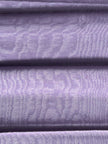 Lilac Pink Silk Moire Fabric, Watermark Pattern Fabric.