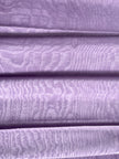 Lilac Pink Silk Moire Fabric, Watermark Pattern Fabric.