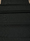 Tapisserie d'ameublement luxueuse en soie noire pour tête de lit ottomane, tissus d'intérieur pour textiles de maison : housses d'oreiller, motifs inspirés du kimono, motifs en filigrane.