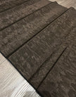 Tapisserie d'ameublement luxueuse en soie noire pour tête de lit ottomane, tissus d'intérieur pour textiles de maison : housses d'oreiller, motifs inspirés du kimono, motifs en filigrane.