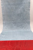 Light Blue Silk Fabric, Moire Silk Fabric, Silk By The Yard. Watermark Pattern.
