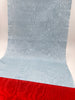 Light Blue Silk Fabric, Moire Silk Fabric, Silk By The Yard. Watermark Pattern.