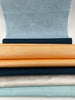 Light Blue Silk Fabric, Moire Silk Fabric, Silk By The Yard. Watermark Pattern.