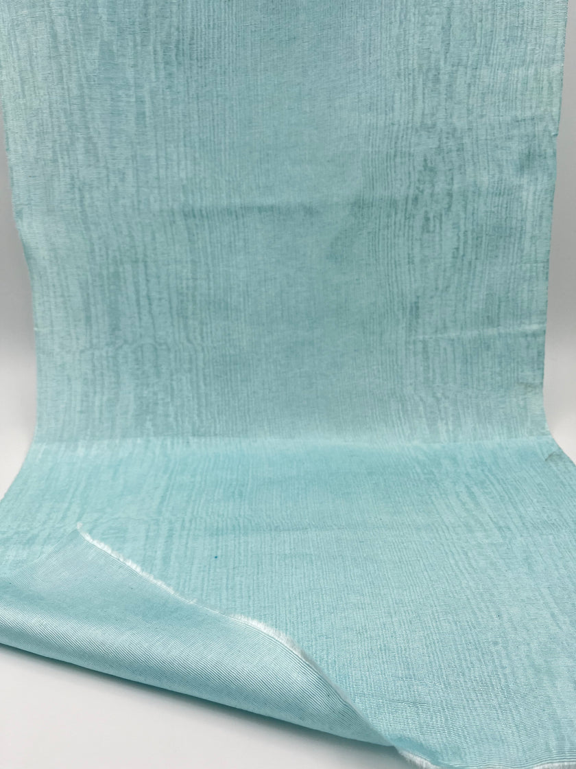 Osmanlı Başlık İçin Açık Mavi Lüks İpek Döşeme, Ev Tekstili İç Mekan Kumaşları: Yastık Kılıfları, Kimono Esintili Tasarımlar, Filigran Desenleri.