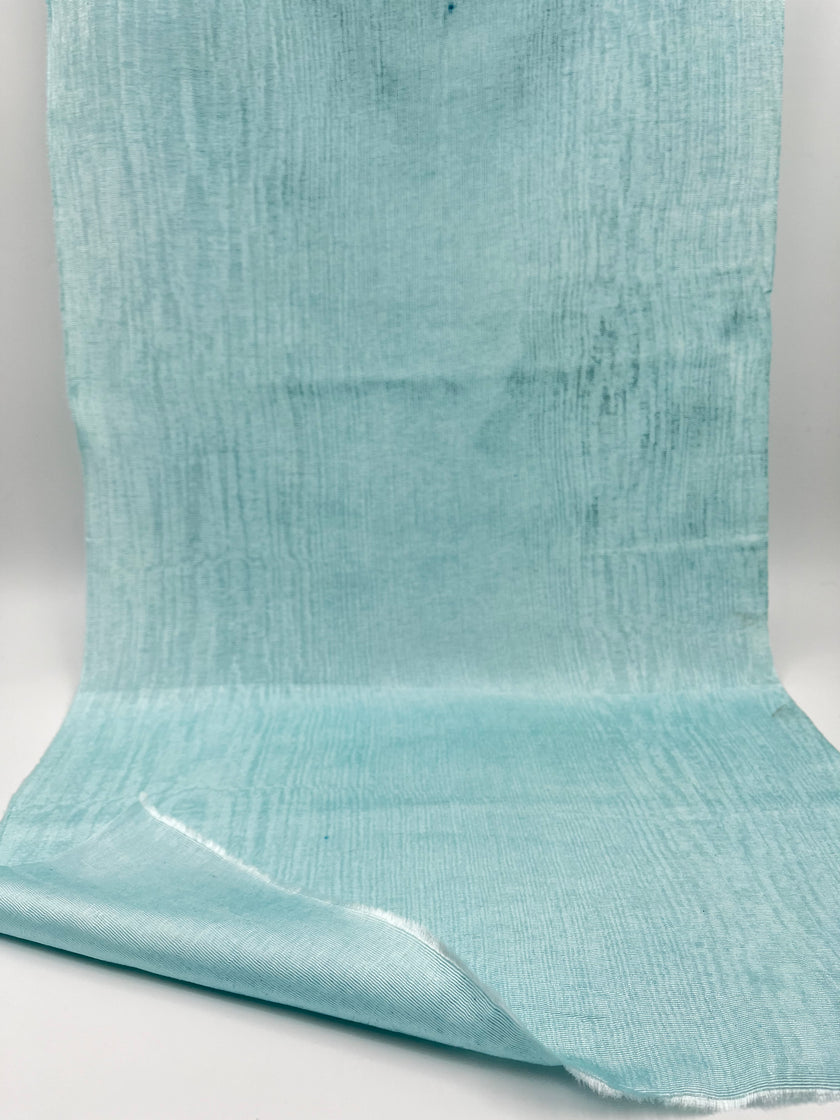 Osmanlı Başlık İçin Açık Mavi Lüks İpek Döşeme, Ev Tekstili İç Mekan Kumaşları: Yastık Kılıfları, Kimono Esintili Tasarımlar, Filigran Desenleri.