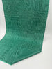 Green Colour Silk Moire Home Textile Interior Fabrics, Watermark Pattern.
