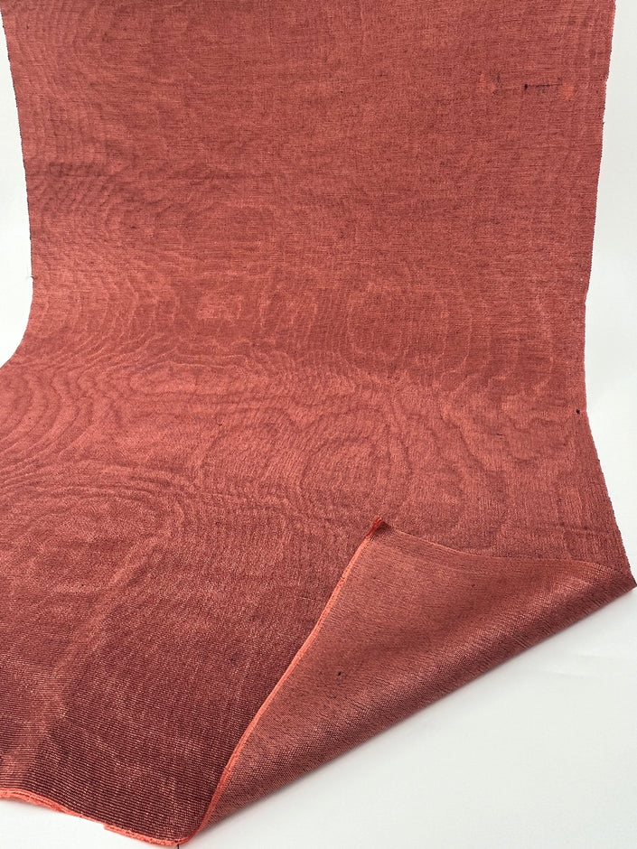 Silk Fabric, Moire Silk Fabric, Silk By The Yard. Watermark Pattern.