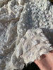 Sheer Seersucker Scrim Gauze Cotton Silk Blend Crinkle Fabric / Tissu naturel, tissus uniques personnalisés spéciaux