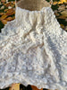 Sheer Seersucker Scrim Gauze Cotton Silk Blend Crinkle Fabric / Tissu naturel, tissus uniques personnalisés spéciaux