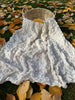 Sheer Seersucker Scrim Gauze Cotton Silk Blend Crinkle Fabric / Tissu naturel, tissus uniques personnalisés spéciaux