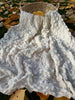 Sheer Seersucker Scrim Gauze Cotton Silk Blend Crinkle Fabric / Tissu naturel, tissus uniques personnalisés spéciaux