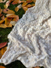 Sheer Seersucker Scrim Gauze Cotton Silk Blend Crinkle Fabric / Tissu naturel, tissus uniques personnalisés spéciaux