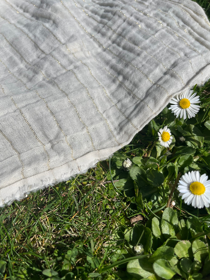 Metre ile Muslin Kumaş - Organik Muslin Kumaş - Bebek Pamuklu Muslin - Metre ile 2 Katlı Gazlı Bez Kumaş, 150 CM GENİŞLİK. Yenidoğan Battaniyesi, Çok Renkli Seçenekler Mevcuttur.