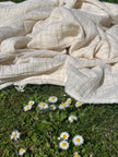 Metre ile Muslin Kumaş - Organik Muslin Kumaş - Bebek Pamuklu Muslin - Metre ile 2 Katlı Gazlı Bez Kumaş, 150 CM GENİŞLİK. Yenidoğan Battaniyesi, Çok Renkli Seçenekler Mevcuttur.