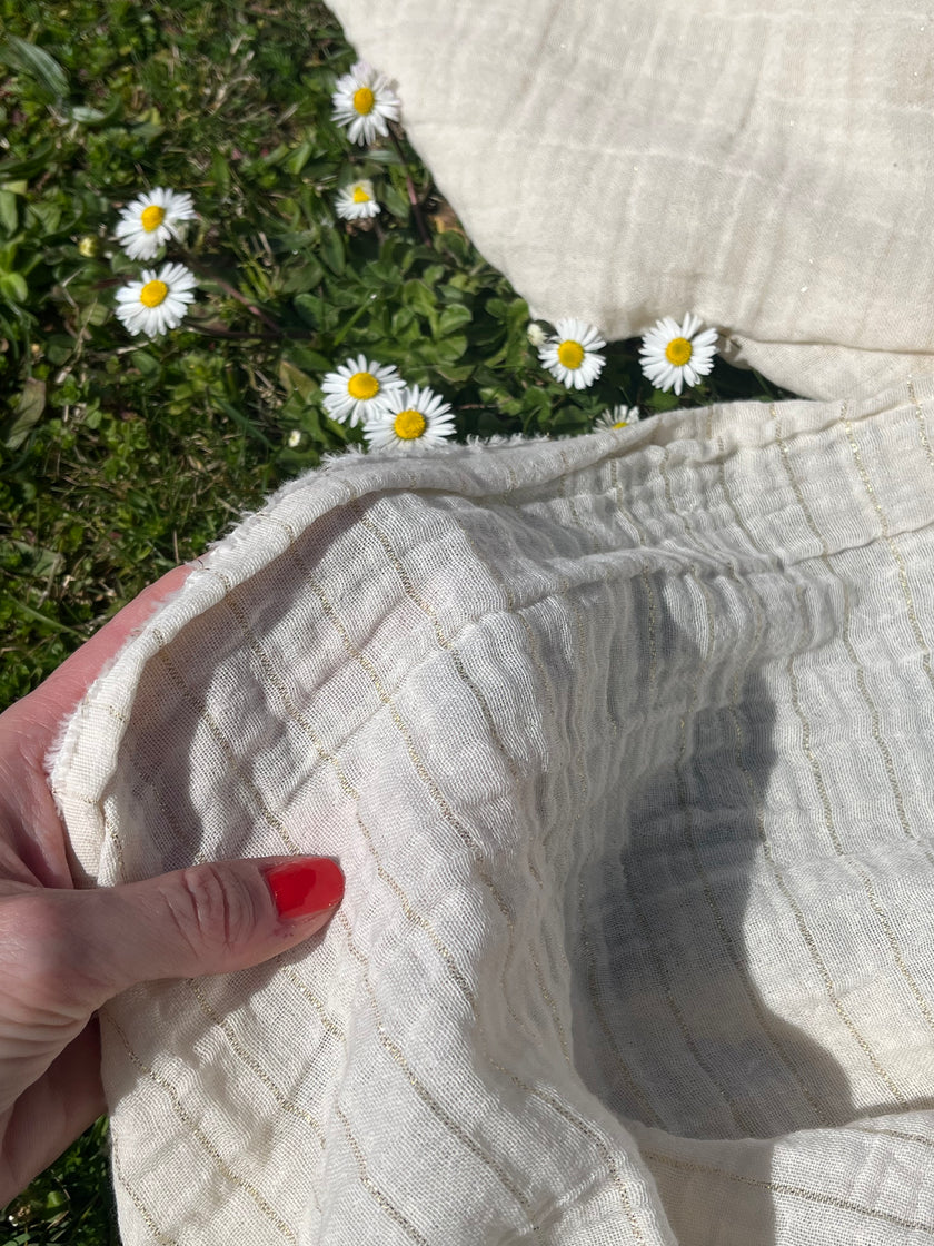 Metre ile Muslin Kumaş - Organik Muslin Kumaş - Bebek Pamuklu Muslin - Metre ile 2 Katlı Gazlı Bez Kumaş, 150 CM GENİŞLİK. Yenidoğan Battaniyesi, Çok Renkli Seçenekler Mevcuttur.